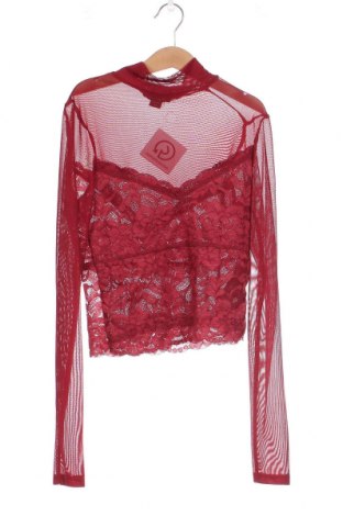 Γυναικεία μπλούζα Amisu, Μέγεθος XS, Χρώμα Κόκκινο, Τιμή 5,25 €