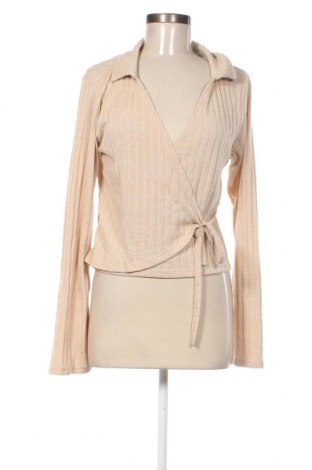 Γυναικεία μπλούζα Amisu, Μέγεθος XL, Χρώμα  Μπέζ, Τιμή 5,88 €
