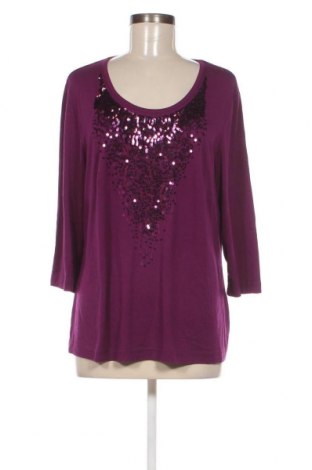 Γυναικεία μπλούζα Atelier GS, Μέγεθος XL, Χρώμα Βιολετί, Τιμή 4,70 €