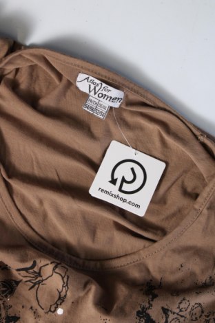 Damen Shirt Atlas For Women, Größe 3XL, Farbe Braun, Preis 5,40 €