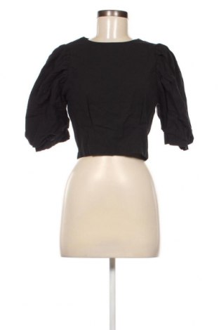 Дамска блуза Bershka, Размер M, Цвят Черен, Цена 10,16 лв.