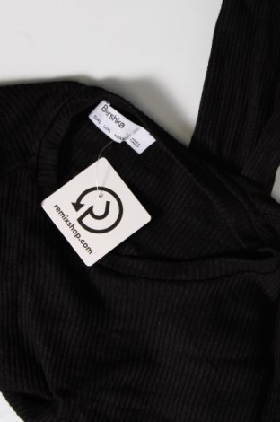 Γυναικεία μπλούζα Bershka, Μέγεθος L, Χρώμα Μαύρο, Τιμή 4,23 €
