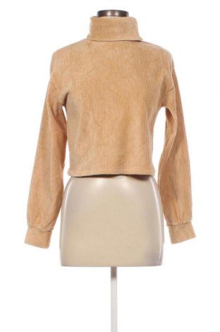 Damen Shirt Bershka, Größe XS, Farbe Beige, Preis € 4,76