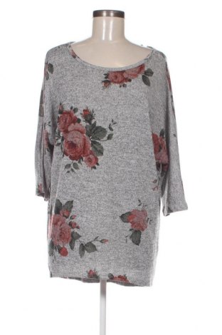 Γυναικεία μπλούζα Bobbie Brooks, Μέγεθος L, Χρώμα Γκρί, Τιμή 2,94 €