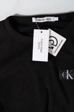 Дамска блуза Calvin Klein Jeans, Размер M, Цвят Черен, Цена 55,80 лв.