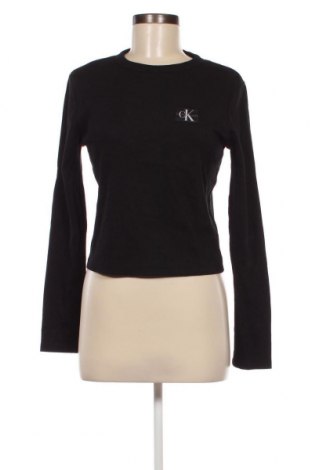 Дамска блуза Calvin Klein Jeans, Размер M, Цвят Черен, Цена 55,80 лв.