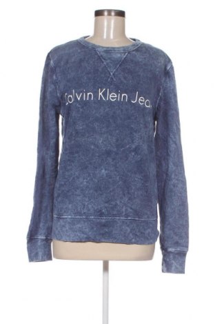 Дамска блуза Calvin Klein Jeans, Размер L, Цвят Син, Цена 68,20 лв.
