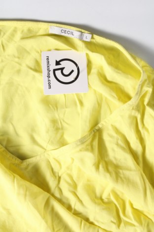 Damen Shirt Cecil, Größe L, Farbe Gelb, Preis 5,92 €