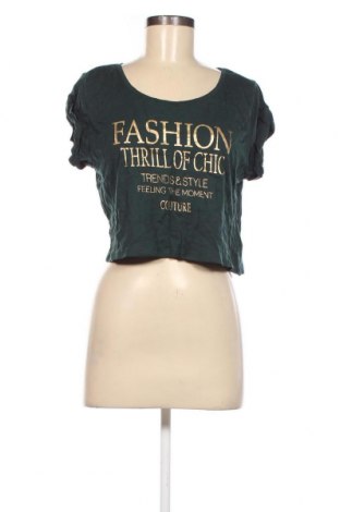 Damen Shirt Clockhouse, Größe L, Farbe Grün, Preis 5,58 €