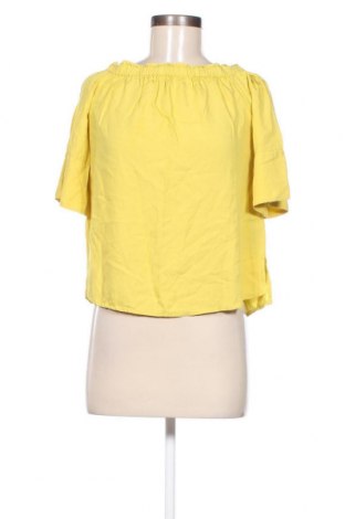 Γυναικεία μπλούζα Comma,, Μέγεθος S, Χρώμα Κίτρινο, Τιμή 16,63 €