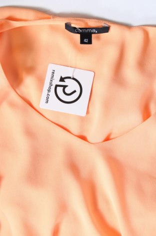 Γυναικεία μπλούζα Comma,, Μέγεθος L, Χρώμα Πορτοκαλί, Τιμή 17,00 €
