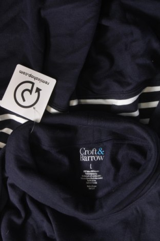 Γυναικεία μπλούζα Croft & Barrow, Μέγεθος L, Χρώμα Μπλέ, Τιμή 4,82 €