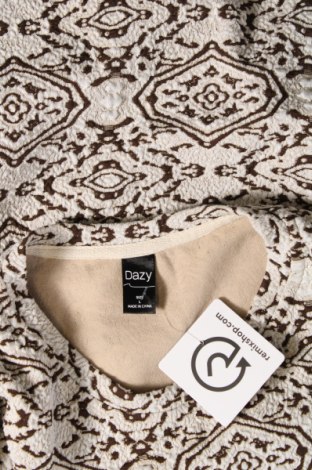 Γυναικεία μπλούζα DAZY, Μέγεθος L, Χρώμα Πολύχρωμο, Τιμή 4,91 €