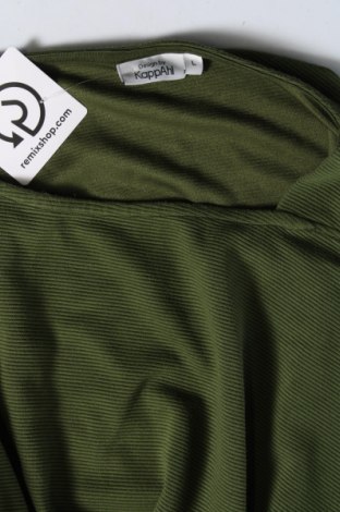 Γυναικεία μπλούζα Design By Kappahl, Μέγεθος L, Χρώμα Πράσινο, Τιμή 10,76 €