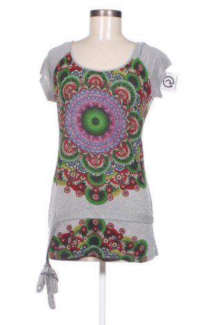 Damen Shirt Desigual, Größe S, Farbe Grau, Preis 13,26 €