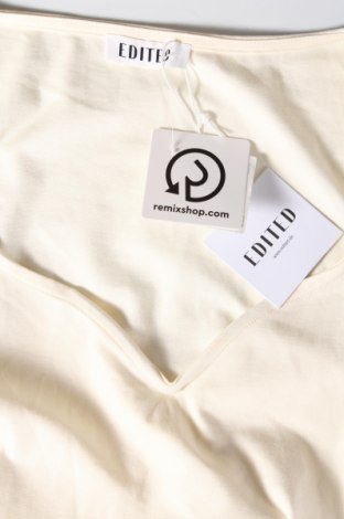 Γυναικεία μπλούζα Edited, Μέγεθος L, Χρώμα Εκρού, Τιμή 7,94 €