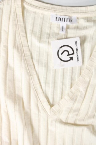 Γυναικεία μπλούζα Edited, Μέγεθος M, Χρώμα Εκρού, Τιμή 11,91 €