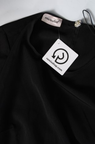 Дамска блуза Encoded, Размер M, Цвят Черен, Цена 18,82 лв.