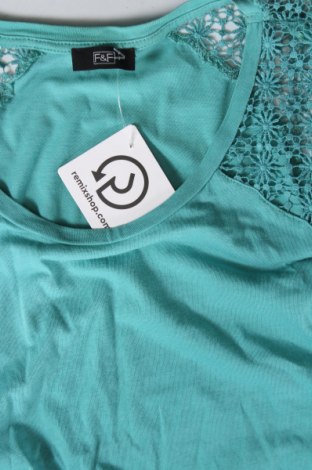Damen Shirt F&F, Größe XS, Farbe Grün, Preis 4,99 €