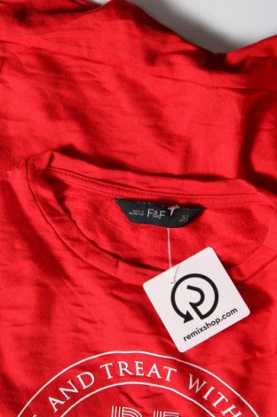 Damen Shirt F&F, Größe XS, Farbe Rot, Preis 6,61 €