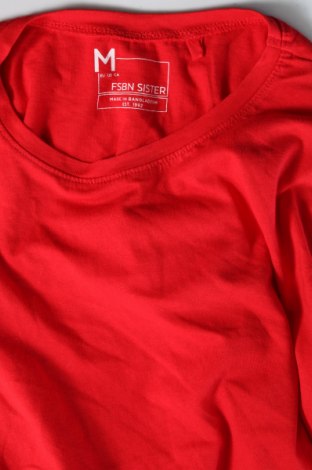 Γυναικεία μπλούζα FSBN, Μέγεθος M, Χρώμα Κόκκινο, Τιμή 8,20 €