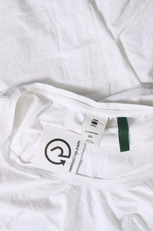 Γυναικεία μπλούζα G-Star Raw, Μέγεθος XS, Χρώμα Λευκό, Τιμή 26,28 €