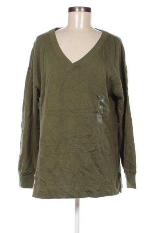 Дамска блуза Gap, Размер M, Цвят Зелен, Цена 16,10 лв.