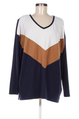 Γυναικεία μπλούζα Gina, Μέγεθος XXL, Χρώμα Πολύχρωμο, Τιμή 5,29 €