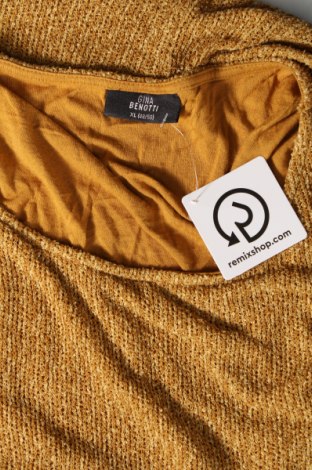 Damen Shirt Gina Benotti, Größe XL, Farbe Gelb, Preis 6,61 €
