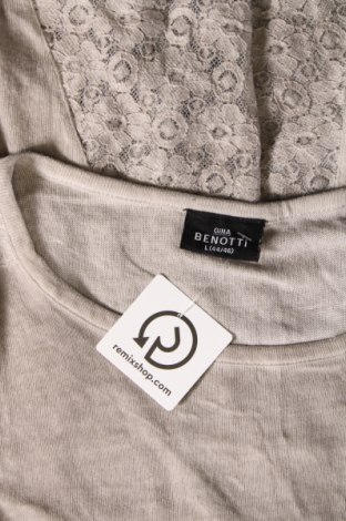 Γυναικεία μπλούζα Gina Benotti, Μέγεθος XL, Χρώμα  Μπέζ, Τιμή 5,29 €