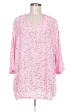 Дамска блуза Gina Laura, Размер XXL, Цвят Розов, Цена 17,00 лв.