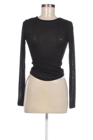 Γυναικεία μπλούζα Gina Tricot, Μέγεθος XS, Χρώμα Μαύρο, Τιμή 4,74 €