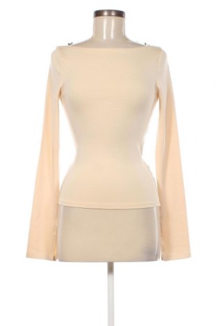 Дамска блуза Gina Tricot, Размер S, Цвят Екрю, Цена 18,40 лв.