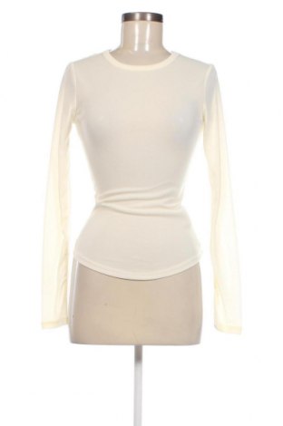 Дамска блуза Gina Tricot, Размер S, Цвят Екрю, Цена 13,80 лв.