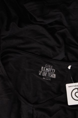 Дамска блуза Gina Tricot, Размер XXL, Цвят Черен, Цена 20,00 лв.