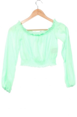 Γυναικεία μπλούζα H&M, Μέγεθος XS, Χρώμα Πράσινο, Τιμή 4,91 €