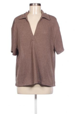 Дамска блуза H&M, Размер L, Цвят Кафяв, Цена 7,60 лв.