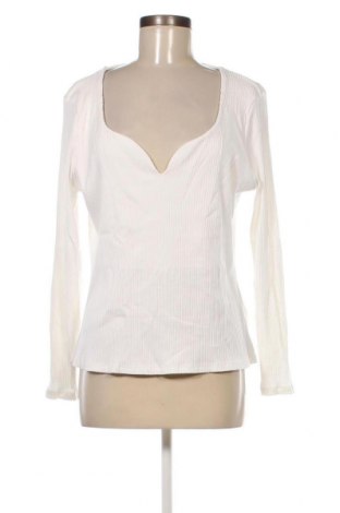 Γυναικεία μπλούζα H&M, Μέγεθος XL, Χρώμα Λευκό, Τιμή 7,14 €
