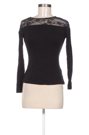 Дамска блуза H&M, Размер S, Цвят Черен, Цена 11,40 лв.