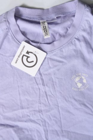 Damen Shirt H&M Divided, Größe XS, Farbe Lila, Preis 4,96 €