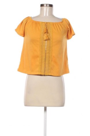 Дамска блуза H&M Divided, Размер S, Цвят Жълт, Цена 3,80 лв.
