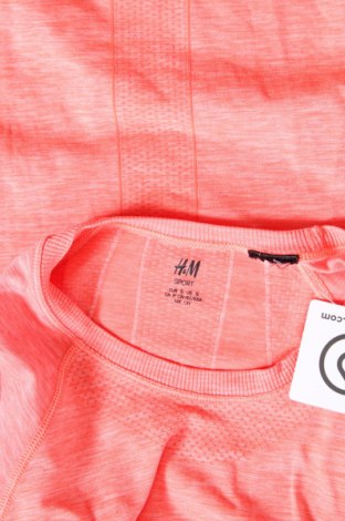 Damen Shirt H&M Sport, Größe S, Farbe Orange, Preis 6,48 €