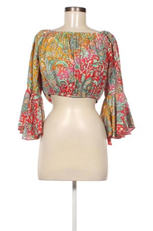 Дамска блуза HHG, Размер M, Цвят Многоцветен, Цена 9,30 лв.