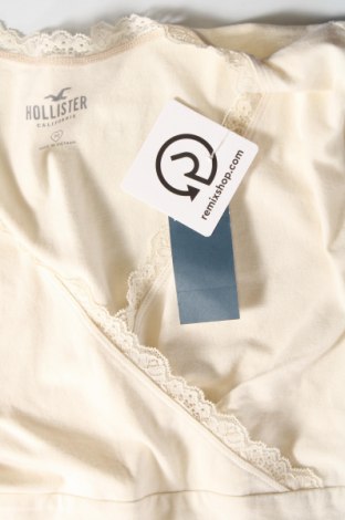 Bluză de femei Hollister, Mărime M, Culoare Ecru, Preț 126,65 Lei