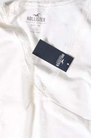 Γυναικεία μπλούζα Hollister, Μέγεθος M, Χρώμα Λευκό, Τιμή 11,91 €