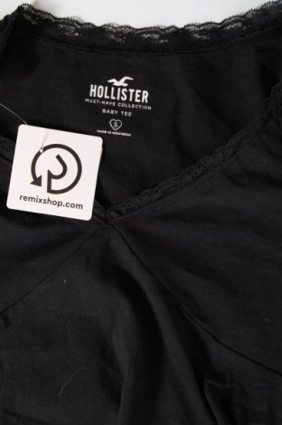 Γυναικεία μπλούζα Hollister, Μέγεθος S, Χρώμα Μαύρο, Τιμή 15,88 €