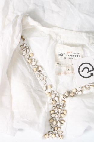 Дамска блуза Holly & Whyte By Lindex, Размер S, Цвят Бял, Цена 9,03 лв.