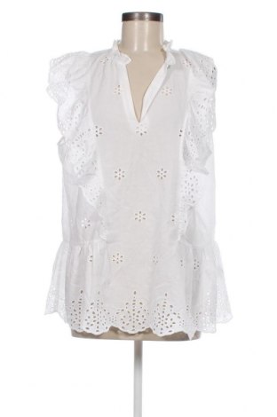 Damen Shirt Holly & Whyte By Lindex, Größe L, Farbe Weiß, Preis 9,50 €