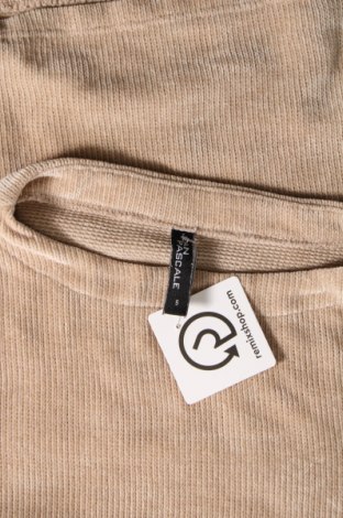 Γυναικεία μπλούζα Jean Pascale, Μέγεθος S, Χρώμα  Μπέζ, Τιμή 3,53 €
