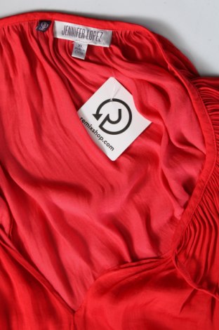 Γυναικεία μπλούζα Jennifer Lopez, Μέγεθος XL, Χρώμα Κόκκινο, Τιμή 5,40 €
